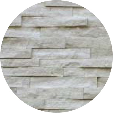 peak finish facade limestone