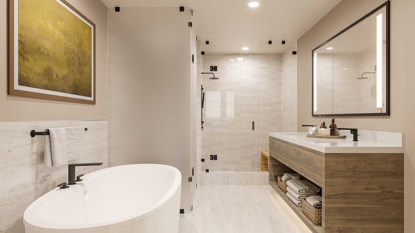 Kindred Residence Valley Finish Bathroom