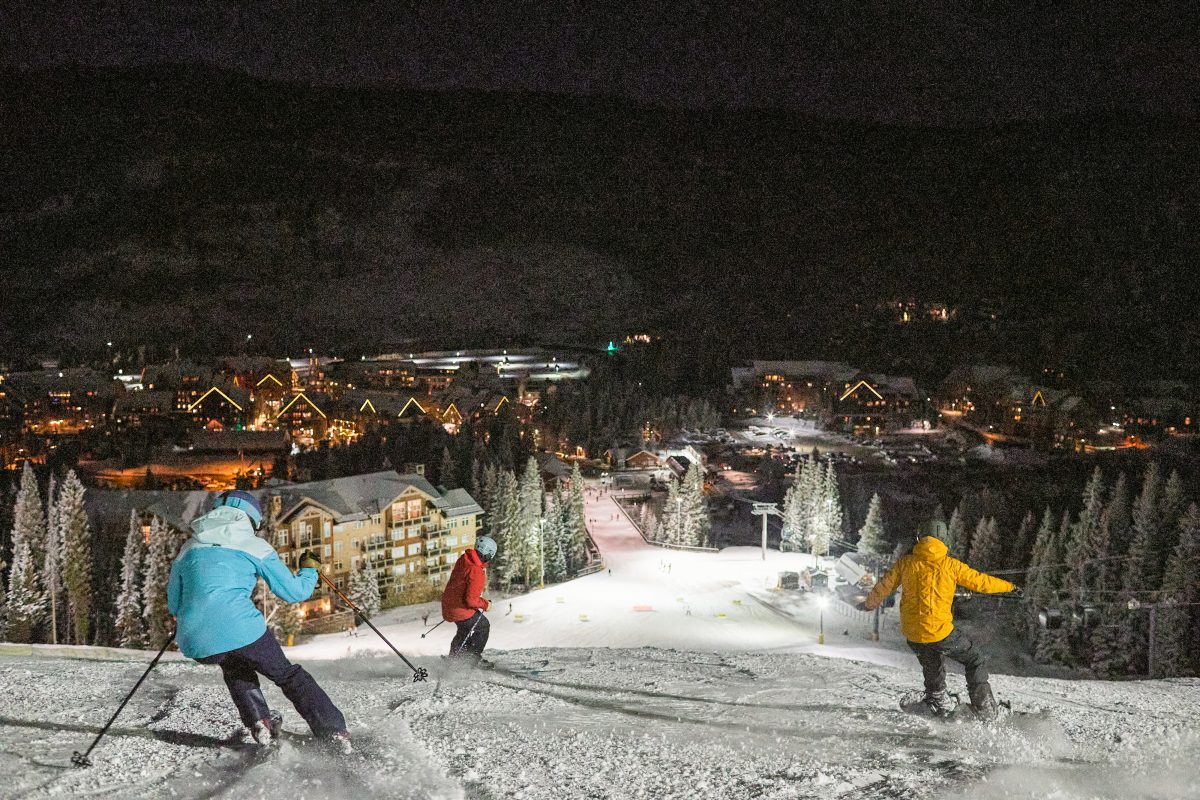 Keystone skiing, Colorado