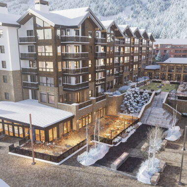 Kindred Exterior Rendering Kindred Resort Keystone