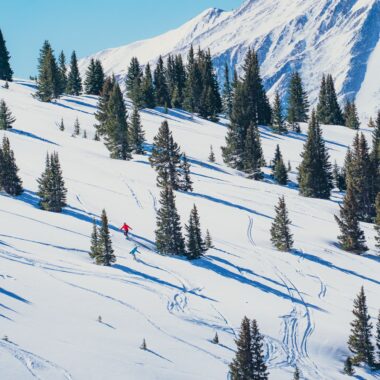 Backcountry skiing Kindred Resort Keystone