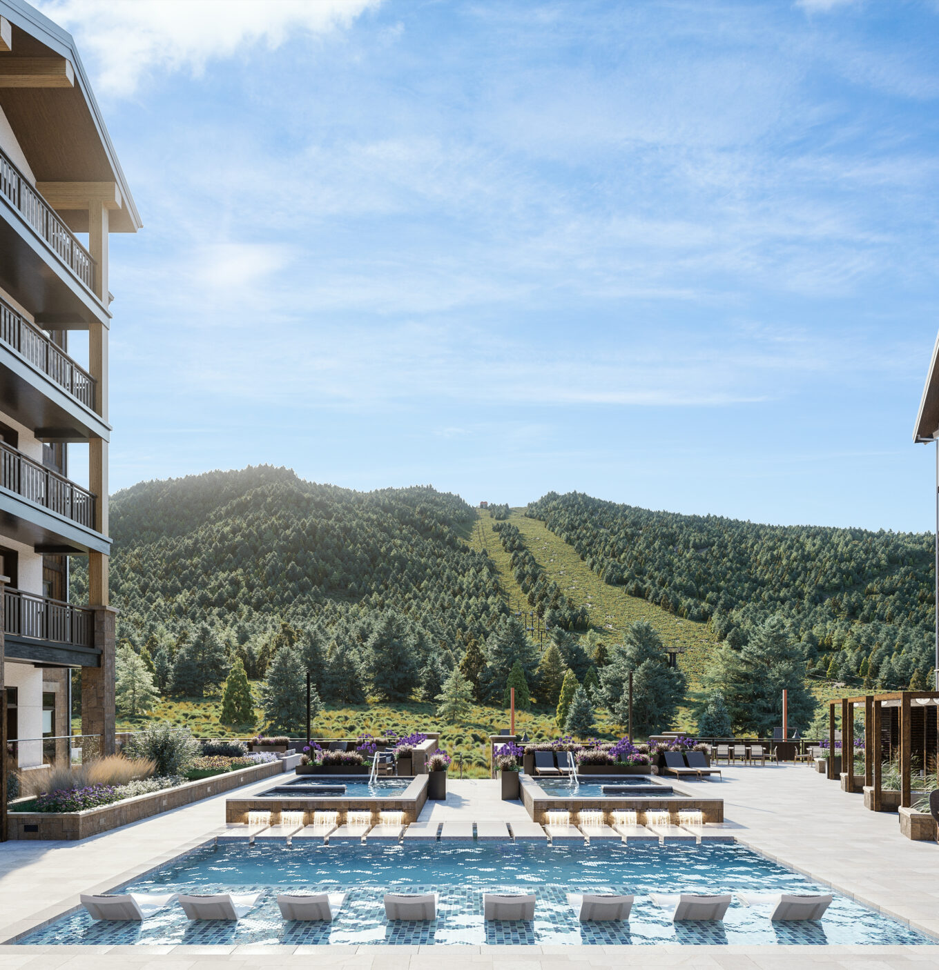 Pool and hot tub Kindred Resort Keystone