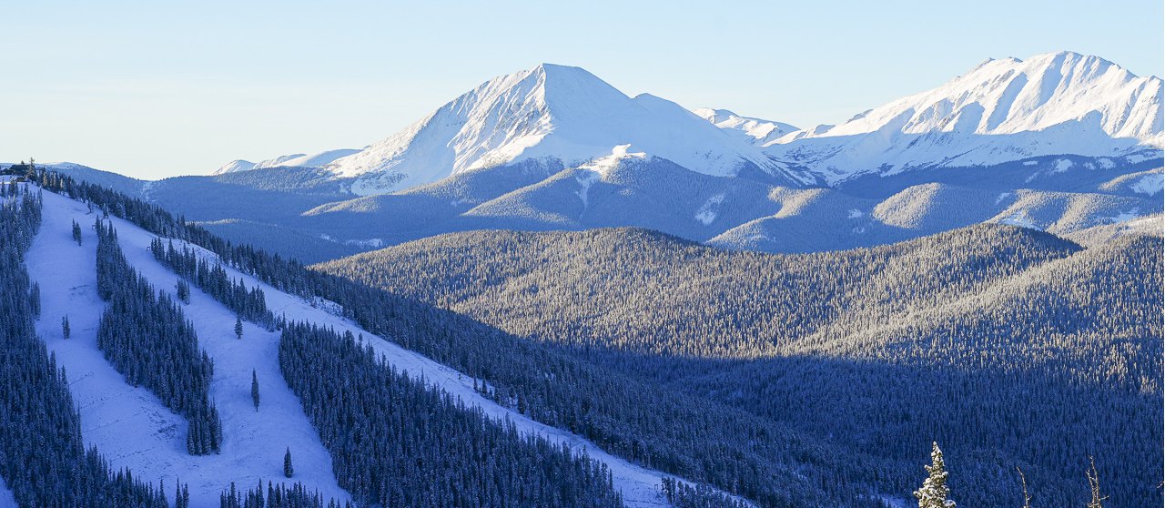 Winter Mountains Kindred Resort Keystone