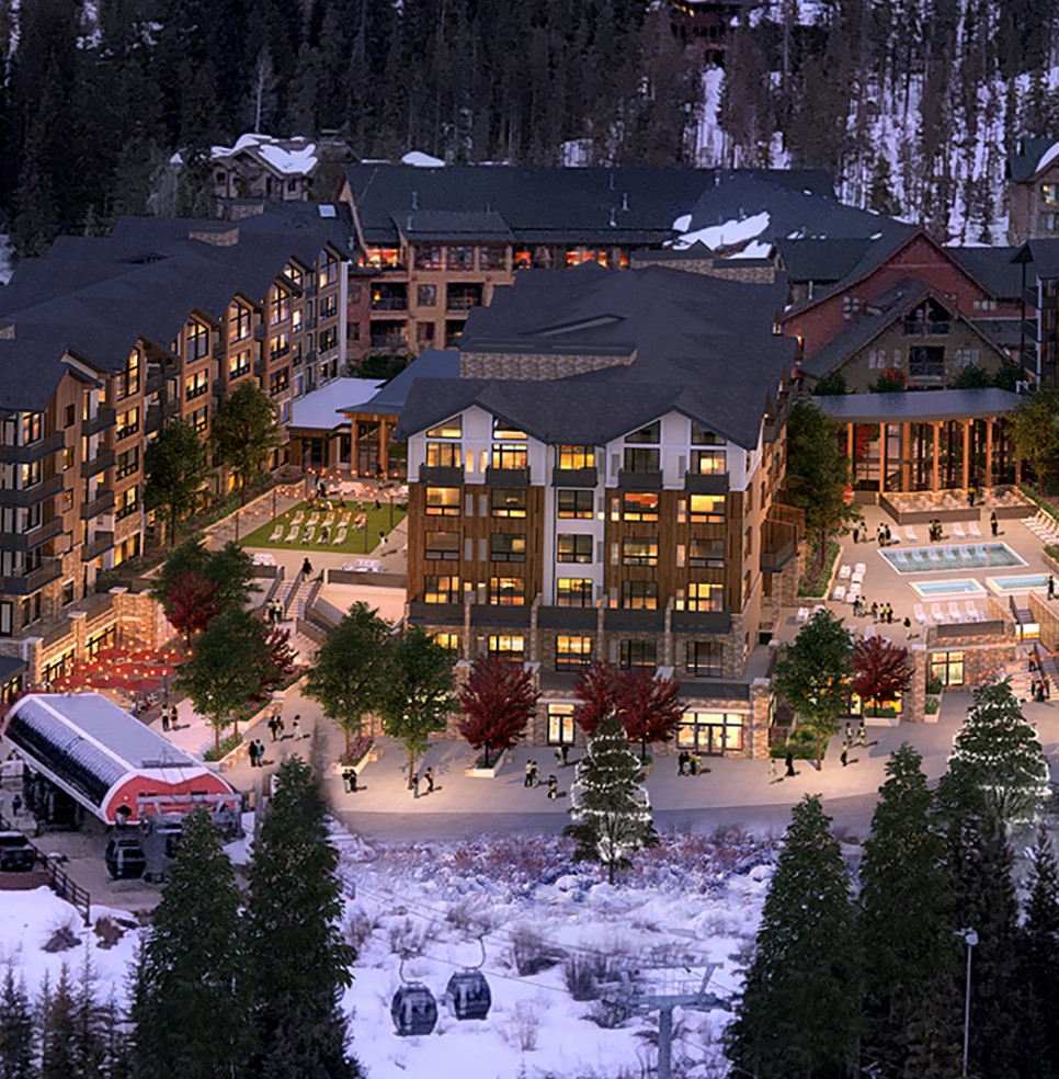 Kindred Resort Ariel Rendering Kindred Resort Keystone